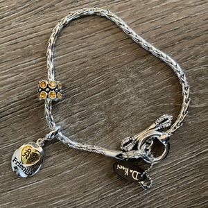 Friend charm bracelet